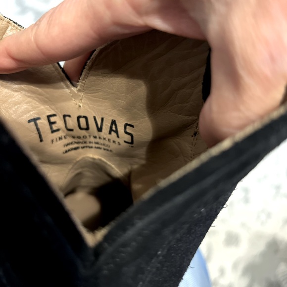 Tecovas Suede Booties - Picture 2 of 6